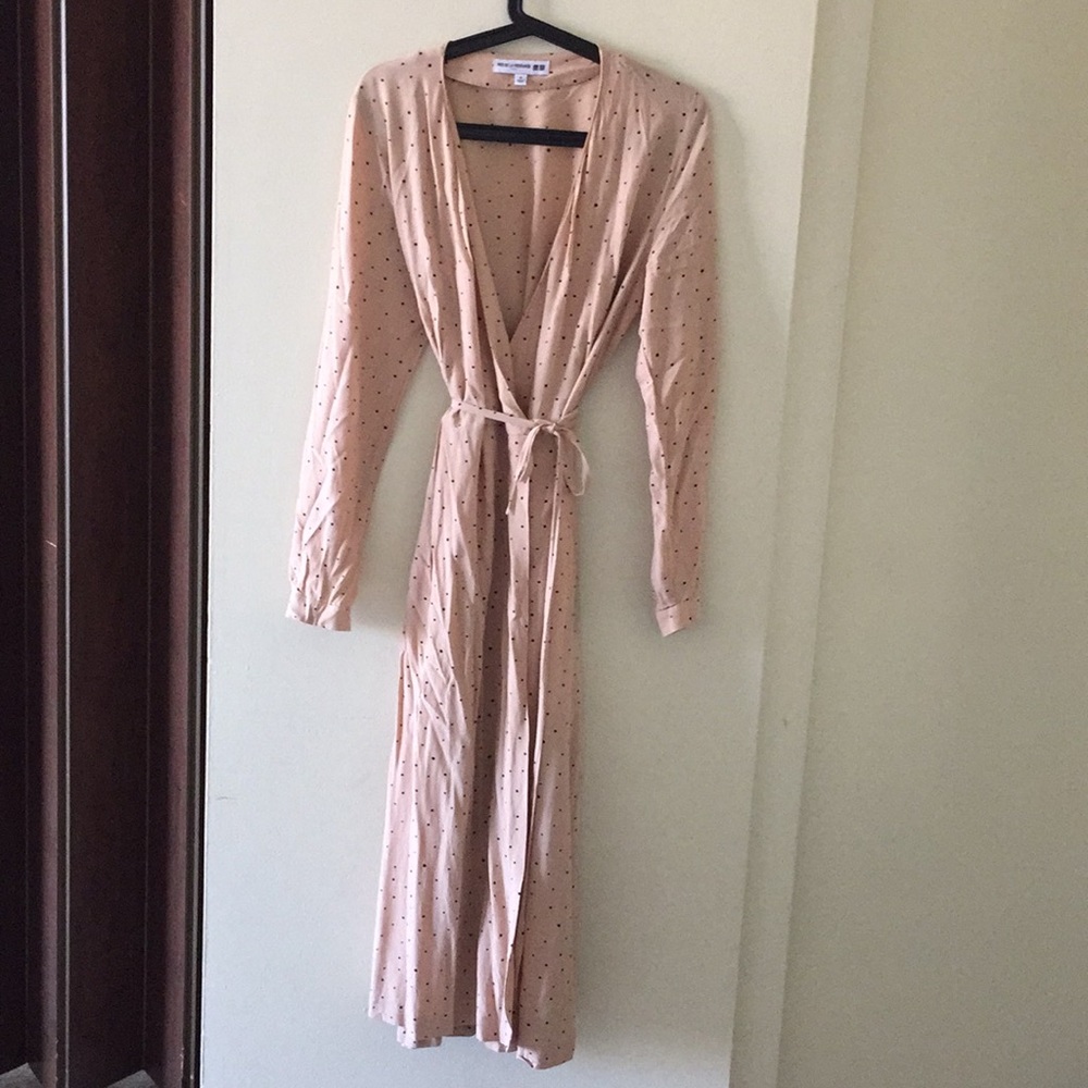 Uniqlo X Ines de la Fressange Midi Wrap Dress